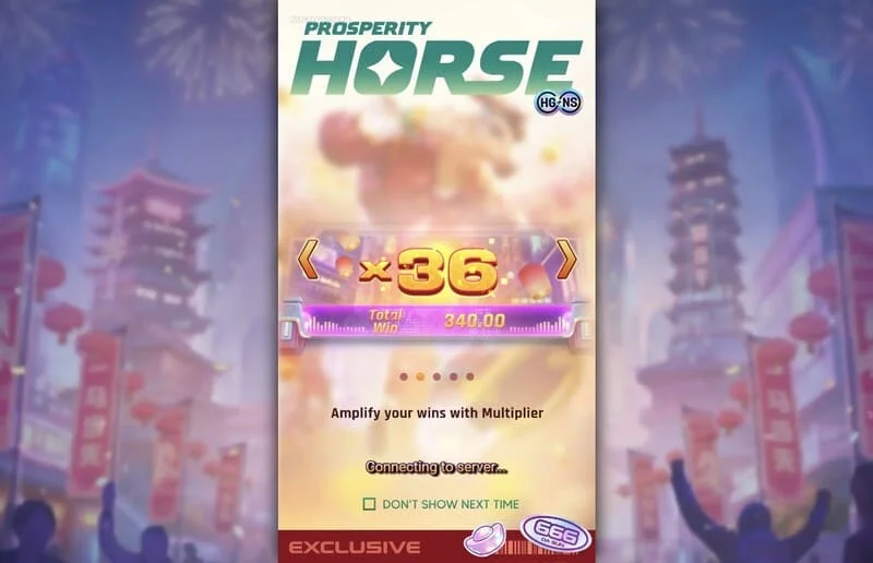 Prosperity Horse - multiplicator progresiv în modul special
