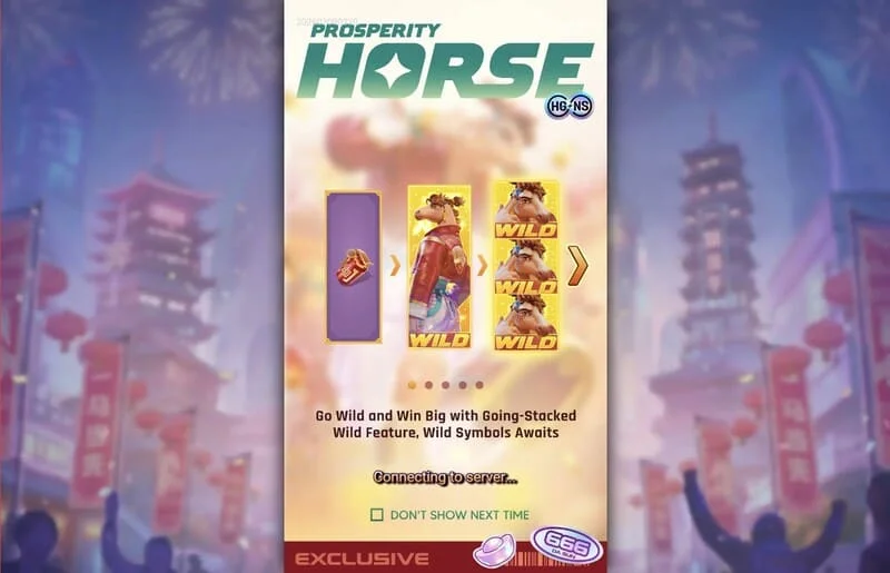 Prosperity Horse - Wild-uri stivuite pe role